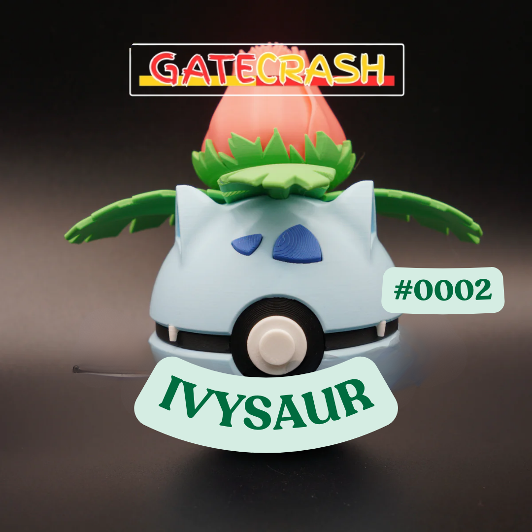 ivysaur pokeball model