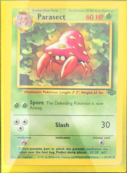 Parasect Uncommon Jungle 41/64 MP