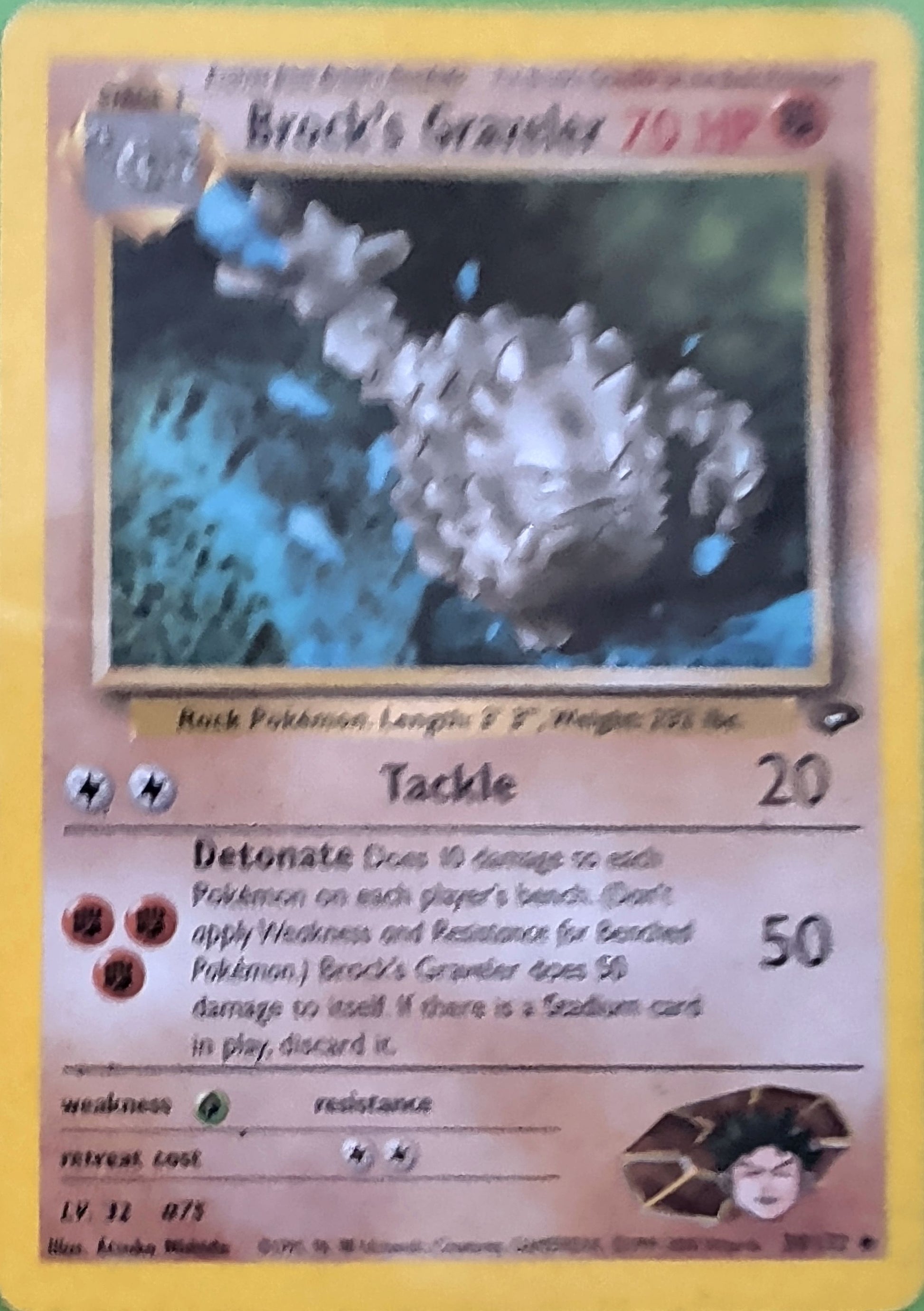 Brock's Graveler Uncommon Gym Challenge 034/132 MP