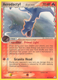 Aerodactyl δ 35/110 Pokémon EX Holon Phantoms (2006) English card — catalogue reference