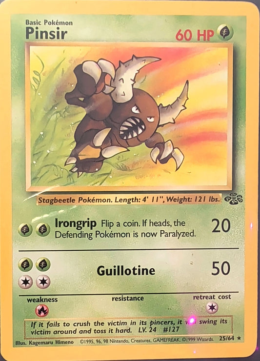 Pinsir (25) Rare Jungle 25/64 MP