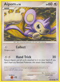 Aipom 50/100 Pokémon Majestic Dawn (2008) English card — catalogue reference