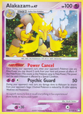 Alakazam 2/123 Pokémon Mysterious Treasures (2007) English card — catalogue reference