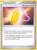 Amulet Coin 97/106 Pokémon Great Encounters (2008) English card — catalogue reference
