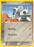 Aron 58/110 Pokémon EX Holon Phantoms (2006) English card — catalogue reference