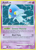 Azelf 4/123 Pokémon Mysterious Treasures (2007) English card — catalogue reference