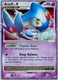 Azelf LV.X 140/146 Pokémon Legends Awakened (2008) English card — catalogue reference