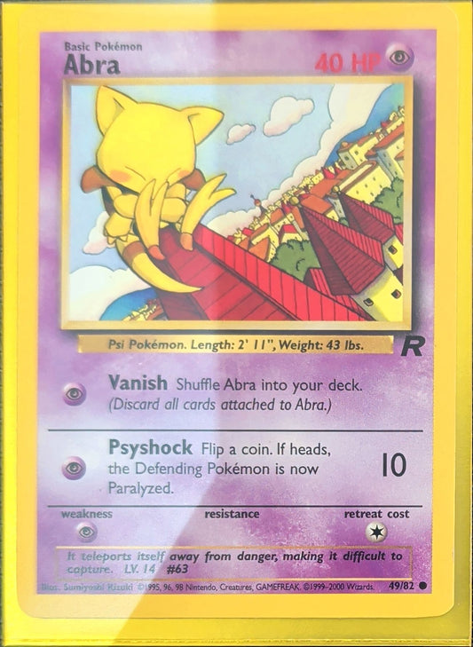 Abra Common Team Rocket 49/82 MP