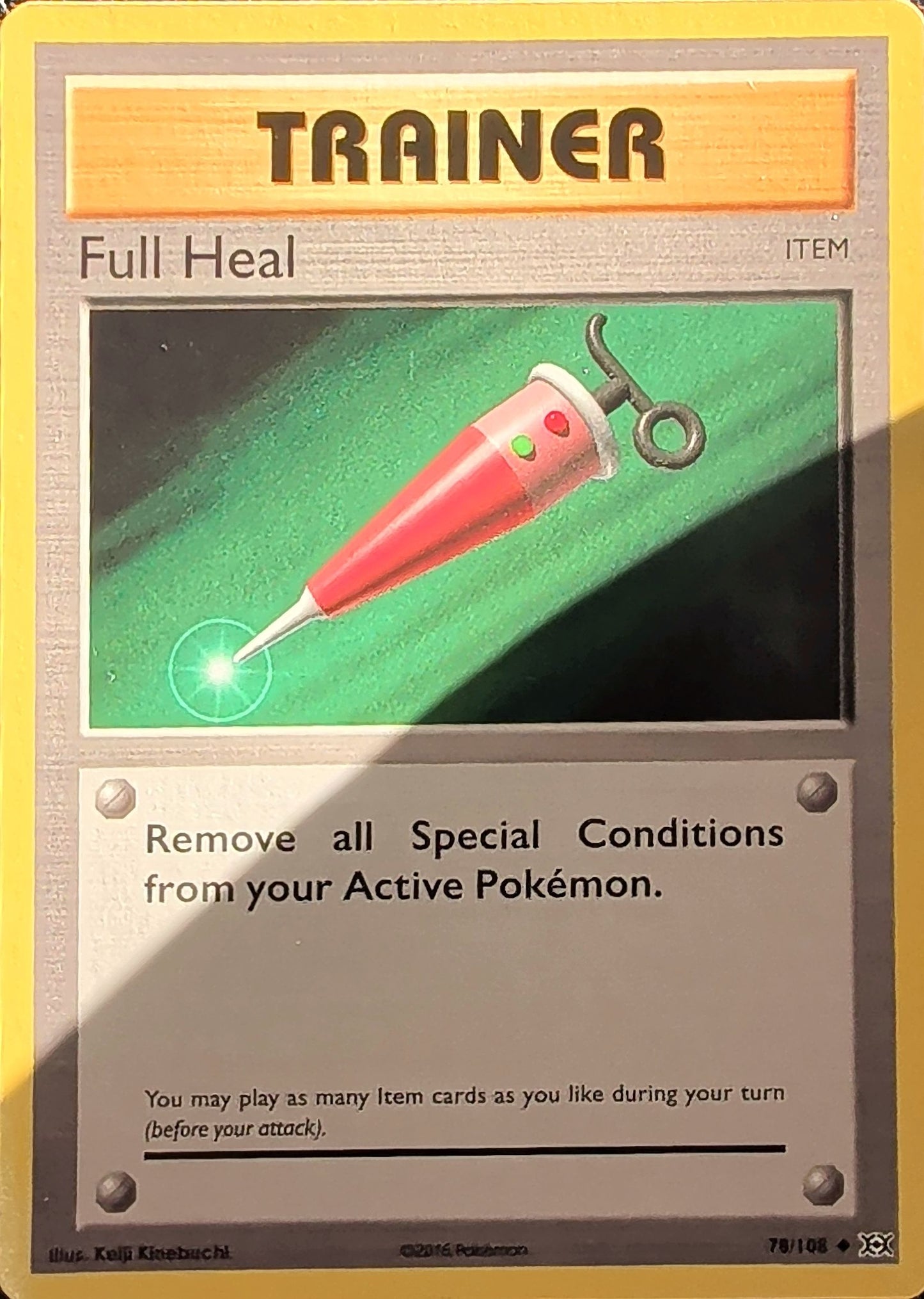 Full Heal Uncommon XY - Evolutions 78/108 MP