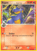 Bagon δ 58/113 Pokémon EX Delta Species (2005) English card — catalogue reference