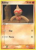 Baltoy 43/106 Pokémon EX Emerald (2005) English card — catalogue reference