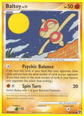 Baltoy 60/106 Pokémon Great Encounters (2008) English card — catalogue reference