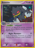 Banette 1/100 Pokémon EX Crystal Guardians (2006) English card — catalogue reference