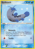 Barboach 54/107 Pokémon EX Deoxys (2005) English card — catalogue reference