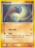 Barboach 60/110 Pokémon EX Holon Phantoms (2006) English card — catalogue reference