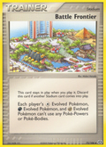 Battle Frontier 75/106 Pokémon EX Emerald (2005) English card — catalogue reference