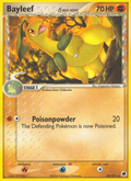 Bayleef δ 26/101 Pokémon EX Dragon Frontiers (2006) English card — catalogue reference