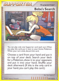 Bebe's Search 119/132 Pokémon Secret Wonders (2007) English card — catalogue reference