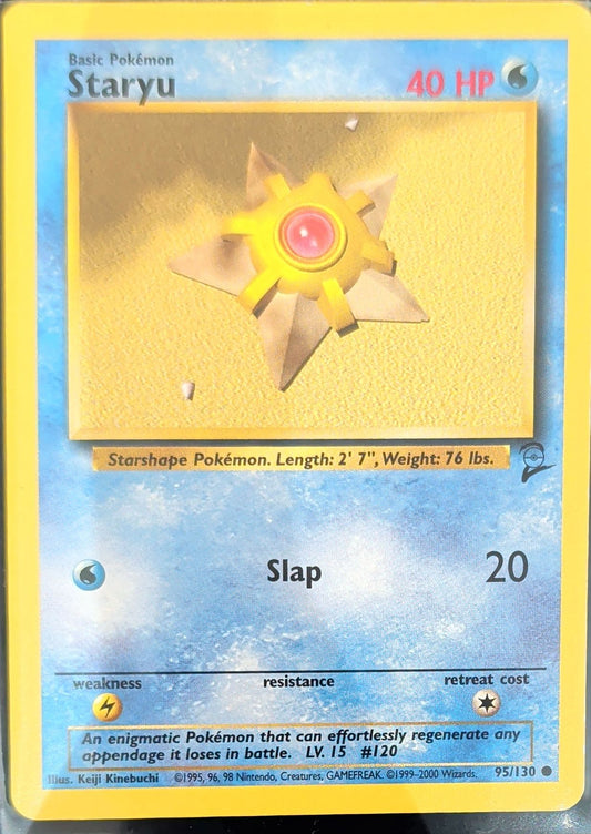 Staryu Common Base Set 2 095/130 MP