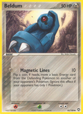 Beldum 45/108 Pokémon EX Power Keepers (2007) English card — catalogue reference