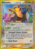 Blastoise δ 2/100 Pokémon EX Crystal Guardians (2006) English card — catalogue reference