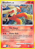 Blaziken 1/106 Pokémon Great Encounters (2008) English card — catalogue reference