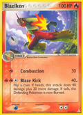 Blaziken 20/110 Pokémon EX Holon Phantoms (2006) English card — catalogue reference