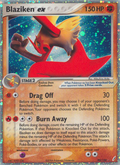 Blaziken ex 90/100 Pokémon EX Crystal Guardians (2006) English card — catalogue reference