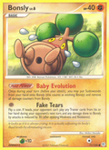 Bonsly 71/130 Pokémon Diamond & Pearl (2007) English card — catalogue reference