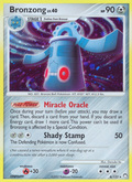 Bronzong 6/123 Pokémon Mysterious Treasures (2007) English card — catalogue reference