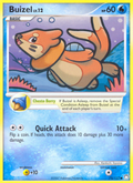 Buizel 75/123 Pokémon Mysterious Treasures (2007) English card — catalogue reference