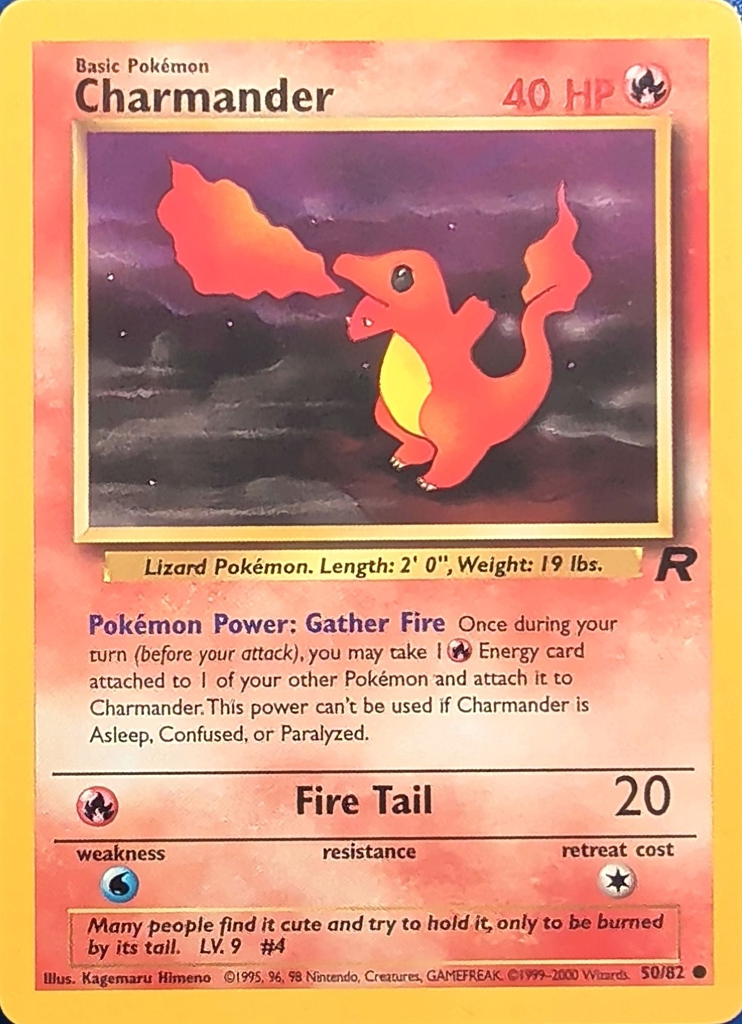 Charmander Common Team Rocket 50/82 MP