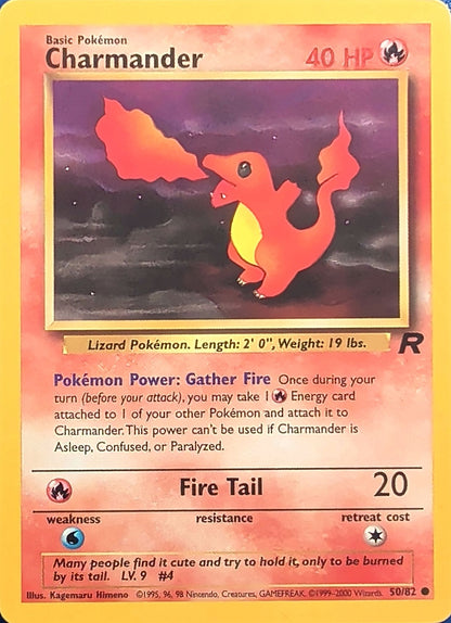 Charmander Common Team Rocket 50/82 MP