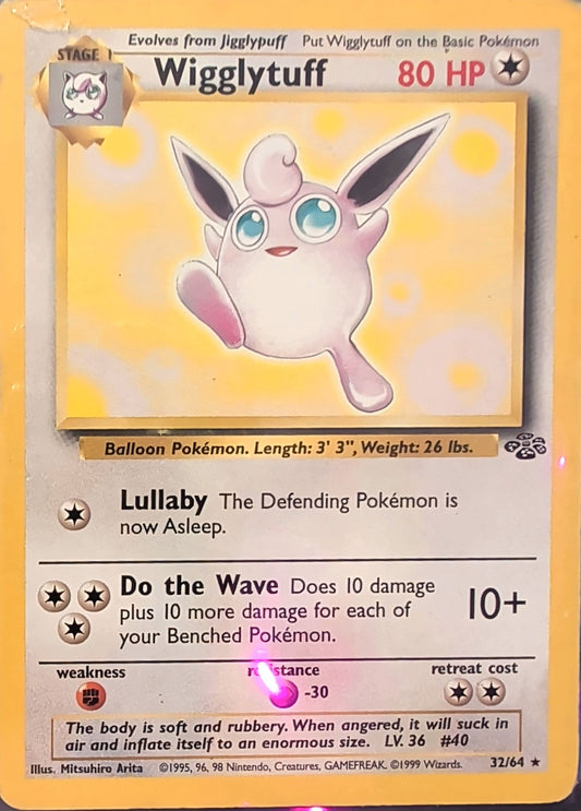 Wigglytuff (32) Rare Jungle 32/64 MP
