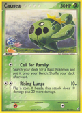 Cacnea 47/100 Pokémon EX Crystal Guardians (2006) English card — catalogue reference