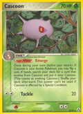 Cascoon 30/92 Pokémon EX Legend Maker (2006) English card — catalogue reference