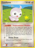 Castform 34/113 Pokémon EX Delta Species (2005) English card — catalogue reference