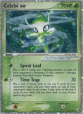 Celebi ex 117/115 Pokémon EX Unseen Forces (2005) English card — catalogue reference