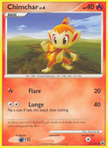 Chimchar 56/100 Pokémon Majestic Dawn (2008) English card — catalogue reference