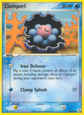 Clamperl 51/92 Pokémon EX Legend Maker (2006) English card — catalogue reference