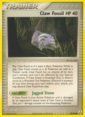 Claw Fossil 78/92 Pokémon EX Legend Maker (2006) English card — catalogue reference