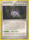 Claw Fossil 84/108 Pokémon EX Power Keepers (2007) English card — catalogue reference