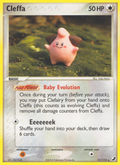 Cleffa 21/115 Pokémon EX Unseen Forces (2005) English card — catalogue reference