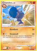 Cranidos 43/123 Pokémon Mysterious Treasures (2007) English card — catalogue reference
