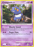 Croagunk 78/123 Pokémon Mysterious Treasures (2007) English card — catalogue reference