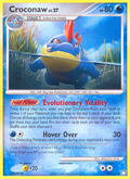 Croconaw 44/123 Pokémon Mysterious Treasures (2007) English card — catalogue reference
