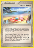 Crystal Beach 75/100 Pokémon EX Crystal Guardians (2006) English card — catalogue reference