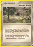 Cursed Stone 72/92 Pokémon EX Legend Maker (2006) English card — catalogue reference