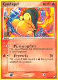 Cyndaquil 54/115 Pokémon EX Unseen Forces (2005) English card — catalogue reference