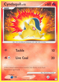 Cyndaquil 79/123 Pokémon Mysterious Treasures (2007) English card — catalogue reference